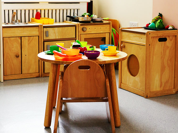 Nursery Wooden Toys Kitchen Set